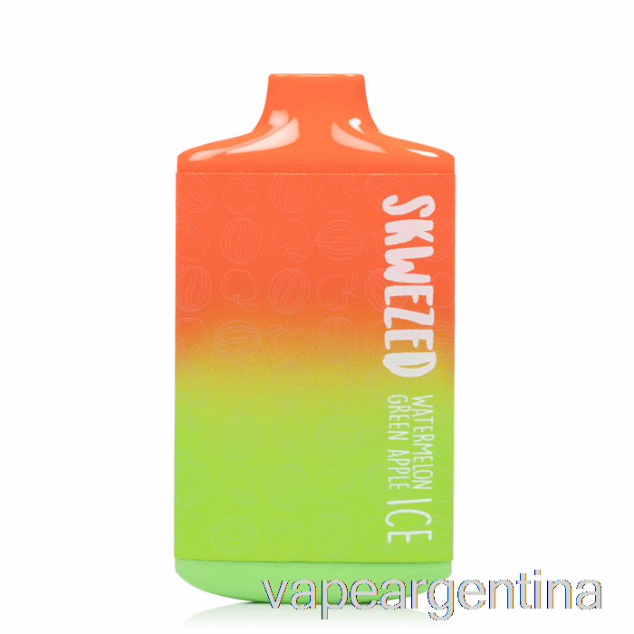 Skwezed 5k Desechable Sandía Verde Manzana Hielo Vape Argentina
